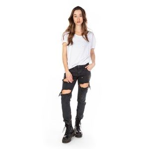 One Teaspoon Fox Black Freebirds Skinny Jeans NWT
